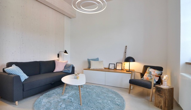 Old school with a modern apartment - The reading room in Baustert