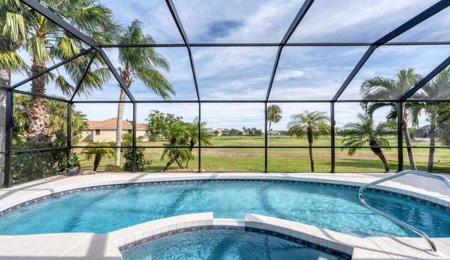 Placida Golf Oasis near Boca Grande. Automated Pool/Spa & Private 19th Hole