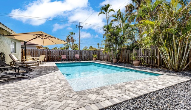Pool, beach, & fun. Jan 2027 OPEN