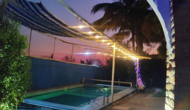 Private bungalow with pool 14 people in Oaxtepec
