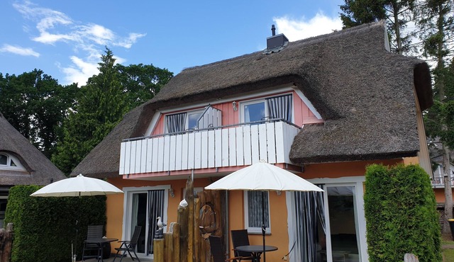 Small cozy vacation apartment with well-kept green property - Buhne II (upper floor) in Wieck a. Darß