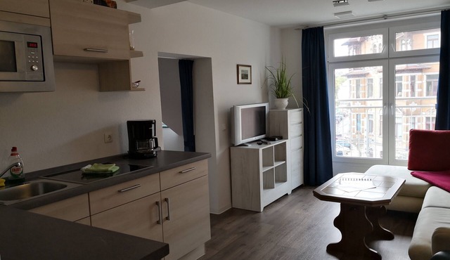 Small, simple attic apartment in Dresden