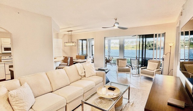 Spacious 3-bedroom condo Miromar Lakes 5 Star Tropical Paradise