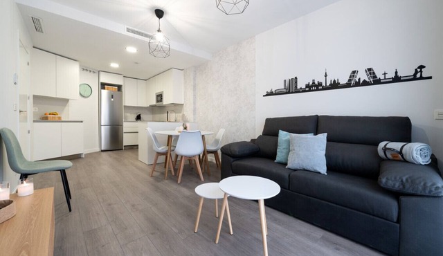 Spacious apartment 20 min from Madrid in Getafe