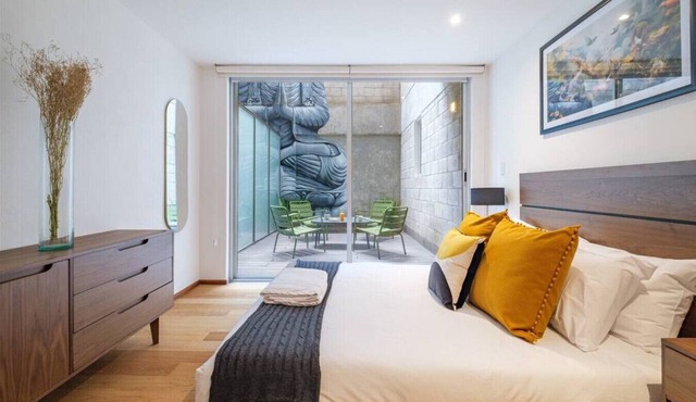 Spacious flat in the heart of Condesa w Terrace in Ciudad de México