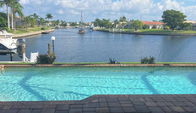 SPECTACULAR VIEW OVER HEATED SALT WATER POOL