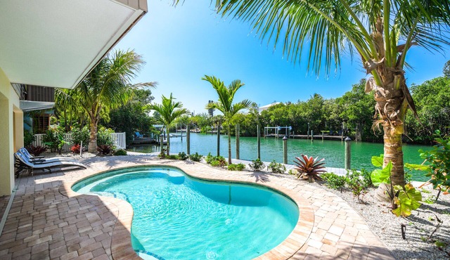 Upscale waterfront home, private pool, beautiful views!