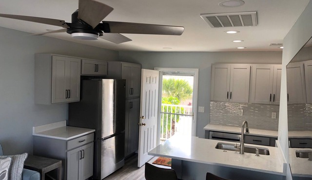 Waterfront one BR condo in beautiful Venice Beach FL. Pool, beach and marina.