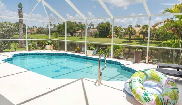Waterfront Retreat w/Heated Pool, Near Boca