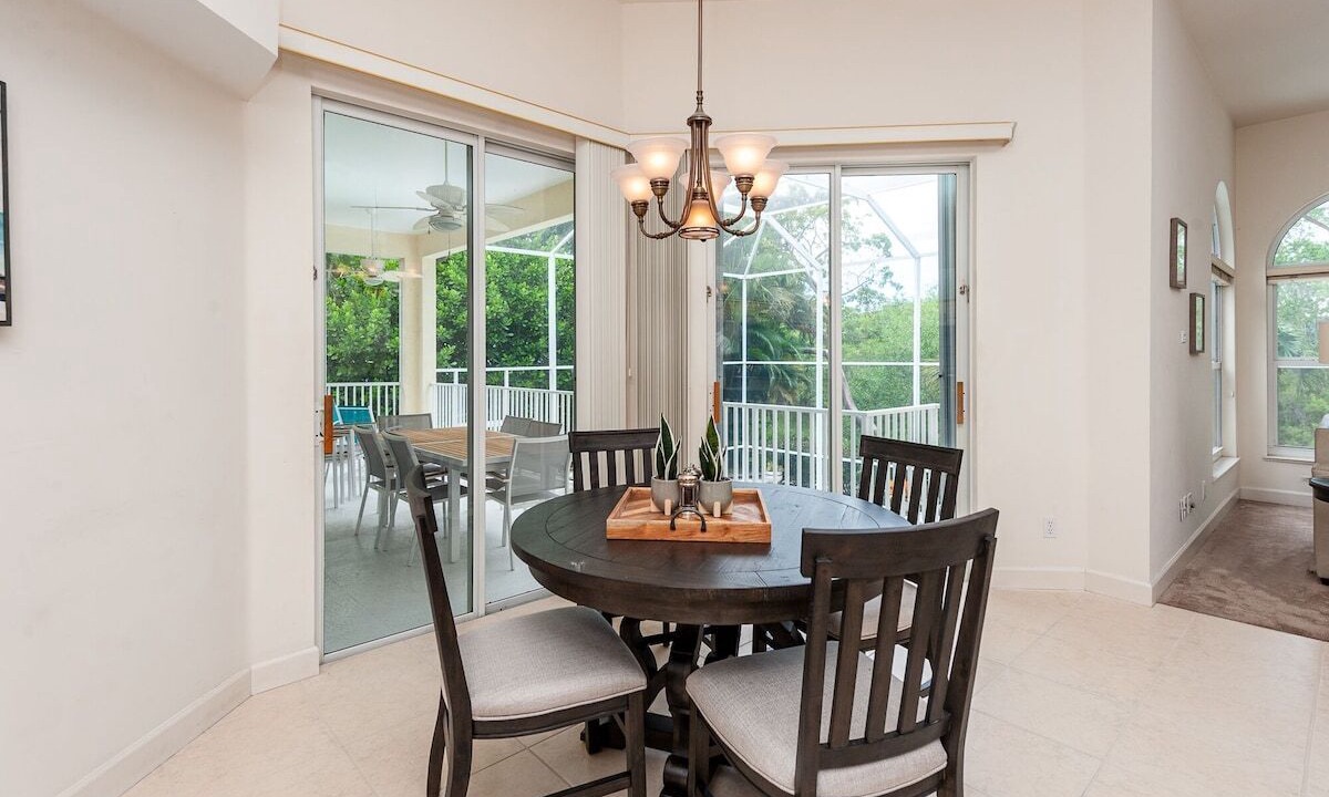 Beachview Country Club Estates House | Island Home w/Pool, covered deck outdoor dining,15min walk to beach, desk