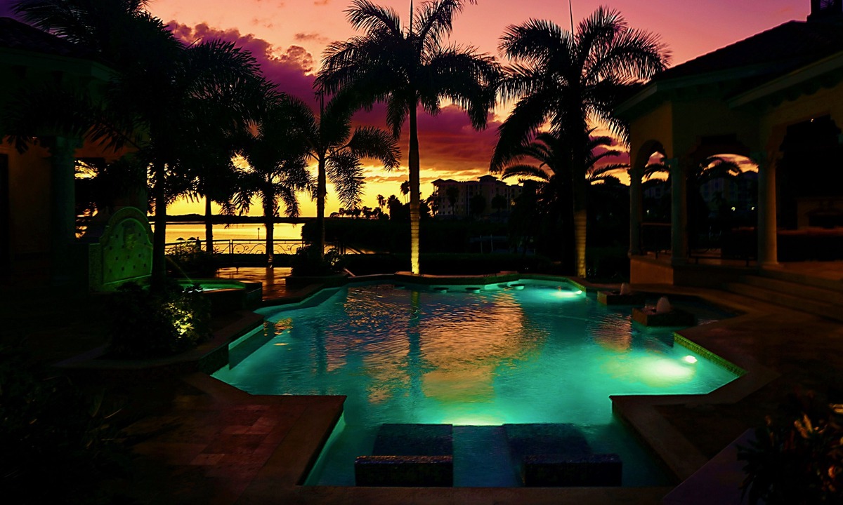 Tierra Verde House | Tierra Verde - St. Petersburg Waterfront Mansion Estate - Pool - Boat Dock