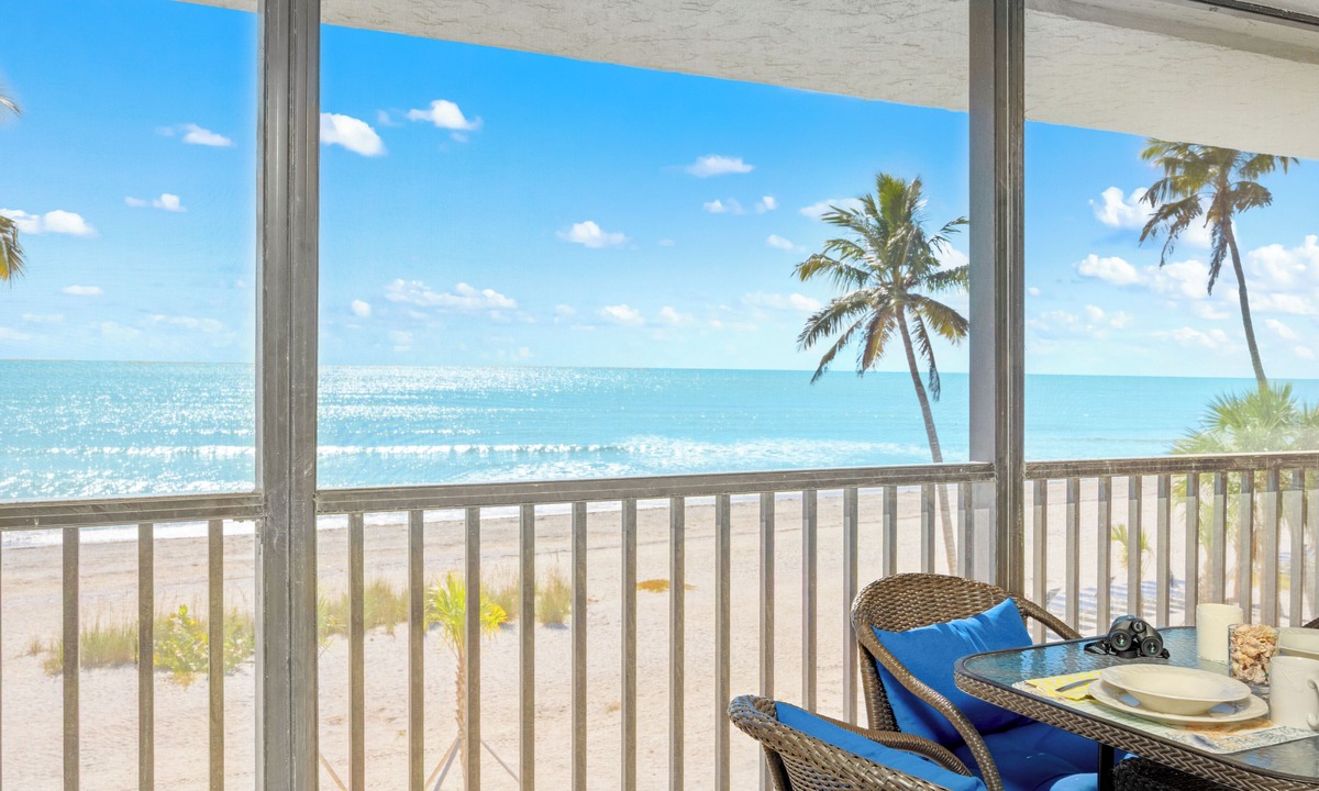 Sanibel Condo | Direct Beach Front/Best View of Gulf/Remodeled Pointe Santo E36 Sanibel