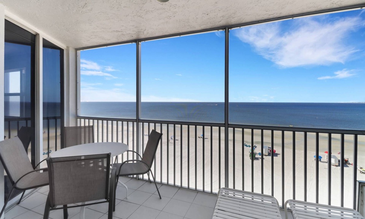 Fort Myers Beach Condo | 6TH FLOOR BEACHFRONT | ELEVATED GULF VIEWS | 2BR/2BA | SLEEPS 6 | HEATED POOL | FORT MYERS BEACH