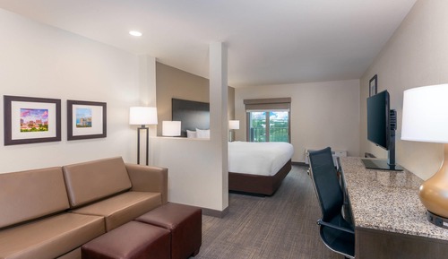 Suite, 1 King Bed with Sofa bed, Non Smoking