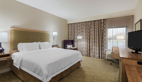 Room, 1 King Bed, Non Smoking, Refrigerator & Microwave