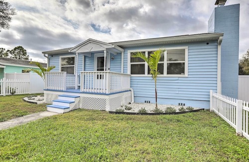 Gulfport House | Gulfport Pet-Friendly 4BR House Near Beach