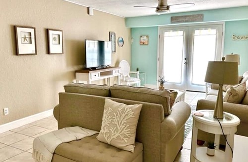 Redington Beach Condo | Unit #216 Minutes to the beach! So cute & spacious w/peek a boo view of Gulf!