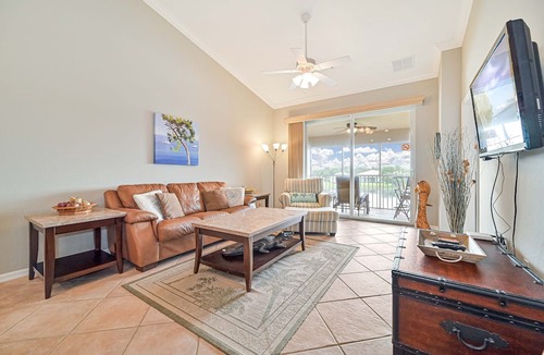 Estero Condo | Bella Terra - Top floor condo with Lake Views!