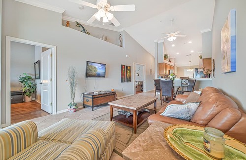 Estero Condo | Bella Terra - Top floor condo with Lake Views!
