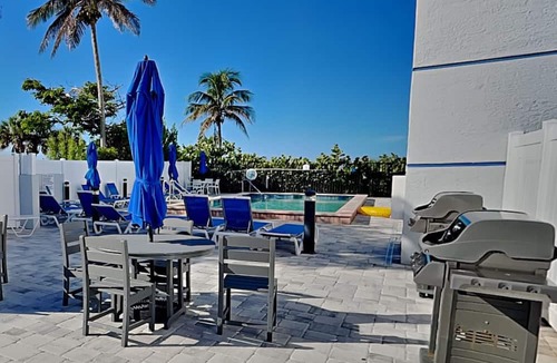 Fort Myers Beach Condo | Estero Island Beach Villa 601 | Gulf views, Balcony, Oceanfront Pool and Beach A