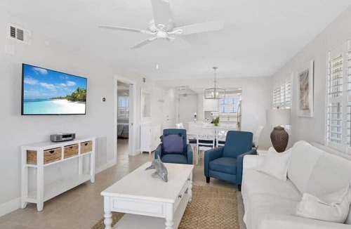 Fort Myers Beach Condo | Estero Island Beach Villa 601 | Gulf views, Balcony, Oceanfront Pool and Beach A