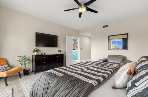Clearwater Beach Condo | Sun West Palms - Suite 203 - 3 Bd/Ba - 3rd Story Bay Water View.
