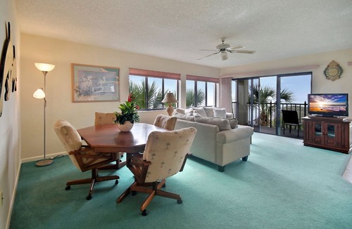 Sunset Beach Condo | Land's End 301 building 6 Bright Corner Condo with large Beach Front Balcony!
