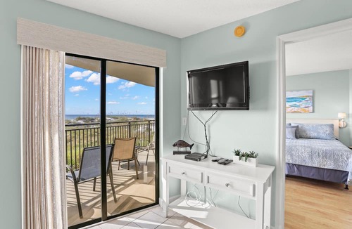 Belle Vista Condo | 🌅 Vista's on the Gulf #202 — Gulf Front Luxury with Balcony Views & Resort Amenities