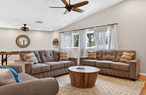 Redington Beach House | Blue Lagoon House Private Pool & Walk to the beach