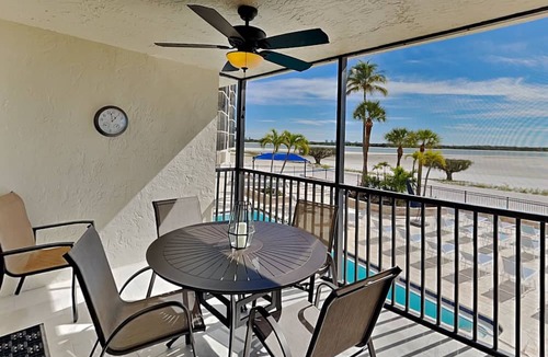 South Island Condo | Carlos Pointe 121 | Stylish Retreat w/Gulf Views, Balcony + Community Pool