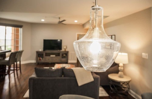 Greenville Downtown Apartment | Luxe 2BR/2BA Condo 1 Block from Main St w/Balcony