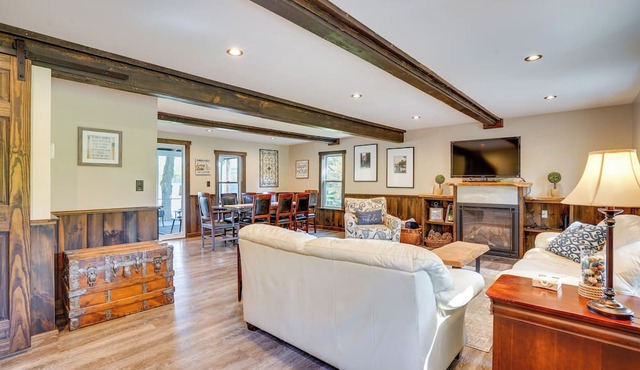 Family Friendly! Lakefront Tully Getaway w/Porch in Tully