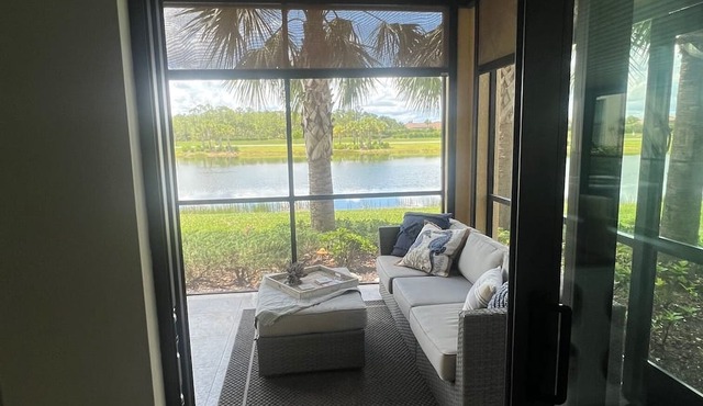 Resort Style 55+ Community! Includes golf cart and amazing sunset views!