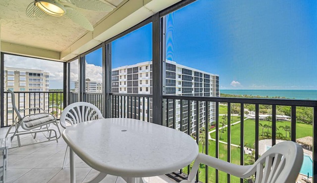 8th Floor Oceanview! Large Balcony ~ Steps to Vanderbilt Beach