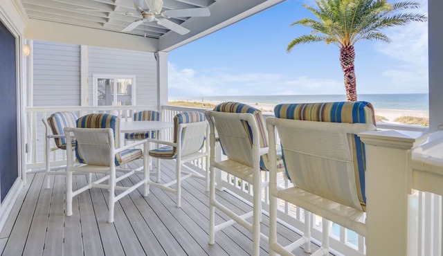 Sunset Villas 1 Amazing pool|Beachfront|BBQ|2 balconies-only 4 condos!